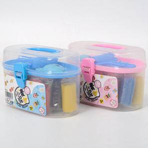 Creative diy toys 16colors play dough with 4 tools set gifts toys